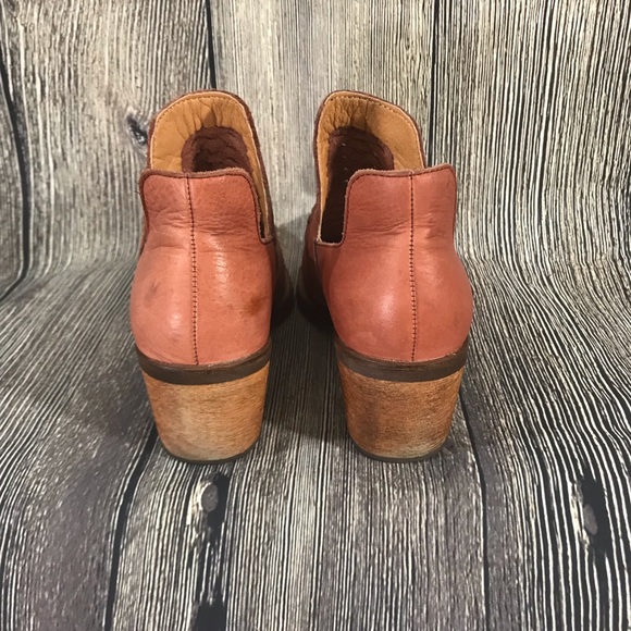 Anthropologie Latigo Leather Braided Ankle Booties - Picture 4 of 8